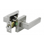 Door Lock Lever Satin Nickel - Passage